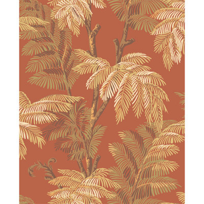 York Wallcoverings Tommy Bahama Archival Palm Tree Unpasted Wallpaper