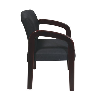 Office Star Products Mahogany Visitors Chair