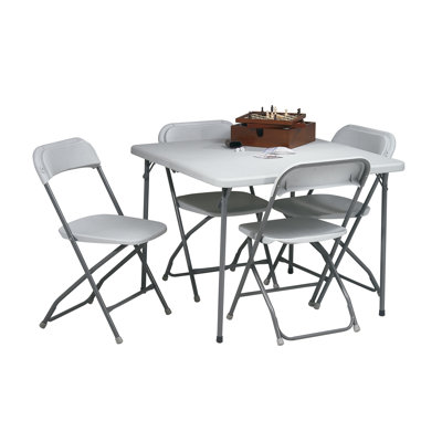 Office Star Products 5 Piece Folding Set
