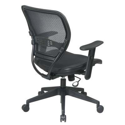Office Star Products SPACE Mid-Back Task Chair with Adjustable Arms