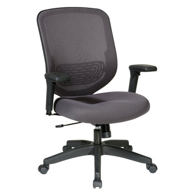 Office Star Products Space Seating Mesh Seat and Back Task Chair