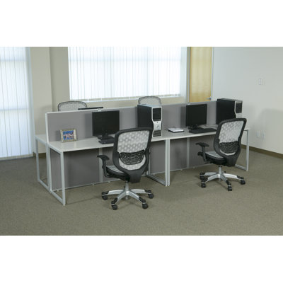 Office Star Products Box Office Eight Panels Configuration Computer Workstation