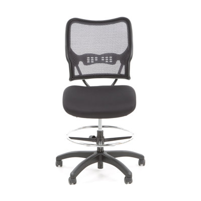Office Star Products Height Adjustable Drafting Chair with Footring