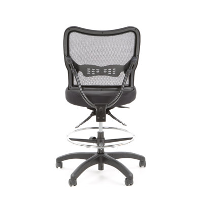 Office Star Products Height Adjustable Drafting Chair with Footring