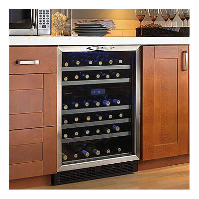 Silhouette 51 Bottle Freestanding Dual Zone Wine Cooler