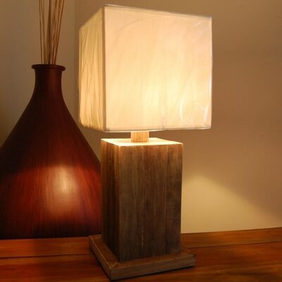 Katigi Designs Reclaimed Wood Table Lamp