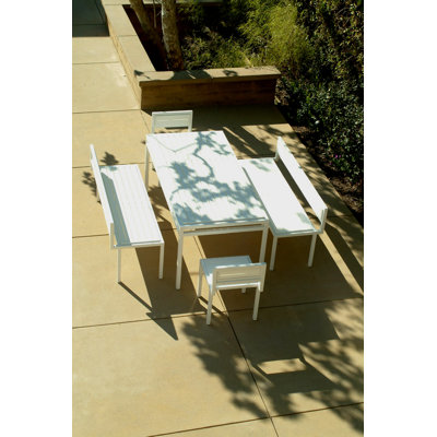 Modern Outdoor Talt 5 Piece Dining Set