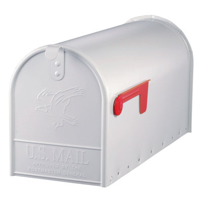 Solar Group Large Elite Galvanized Steel Rural Size Mailbox