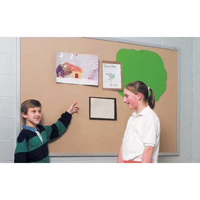 Marsh Plas-Cork Bulletin Boards - Oak Frame