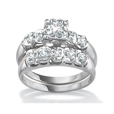 Palm Beach Jewelry Diamond Wedding Ring Set