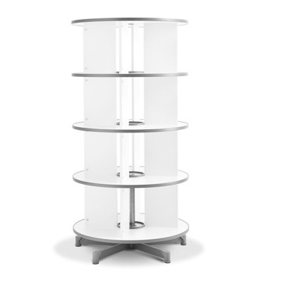 Empire Office Solutions Spin-N-File 4-Tier Rotary Binder Storage Carousel