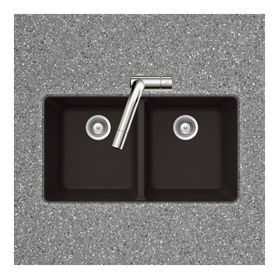 Alive Series Undermount 50/50 Double Bowl Sink