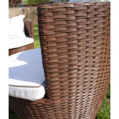 Deeco Geo-Vase Stacking 5 Piece Lounge Seating Group with Cushions