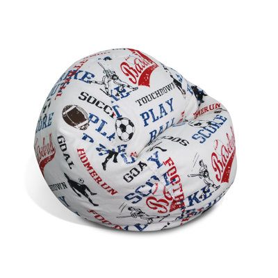 Elite Products Sports American Junior Bean Bag Chair