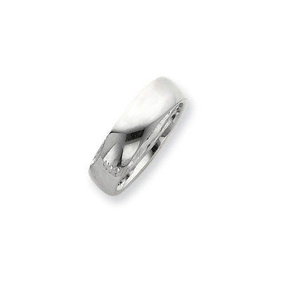 Sterling Silver Comfort Fit Band Ring