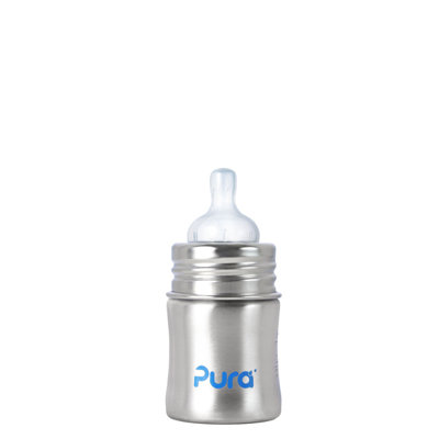 Pura Kiki Infant Bottle with Silicone Slow-flow Nipple
