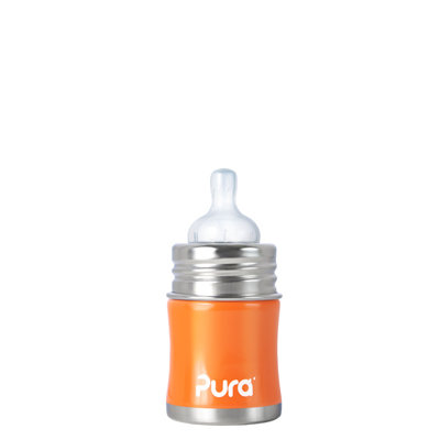 Pura Kiki Infant Bottle with Silicone Slow-flow Nipple