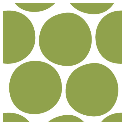 Avalisa Pattern - Big Dots Stretched Wall Art