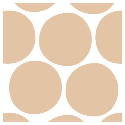 Avalisa Pattern - Big Dots Stretched Wall Art