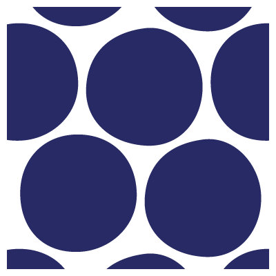 Avalisa Pattern - Big Dots Stretched Wall Art