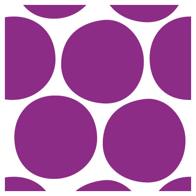 Avalisa Pattern - Big Dots Stretched Wall Art