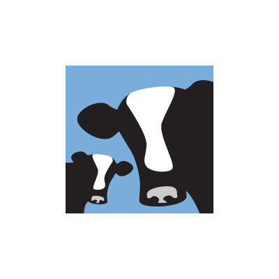 Avalisa Animal - Cows Stretched Wall Art