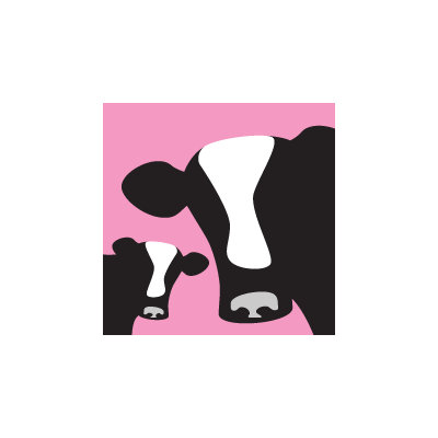 Avalisa Animal - Cows Stretched Wall Art