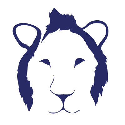 Avalisa Animal Face - Lion Stretched Wall Art