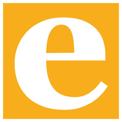 Avalisa Letter - Lower Case 'e' Stretched Wall Art