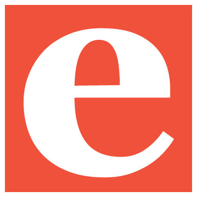 Avalisa Letter - Lower Case 'e' Stretched Wall Art