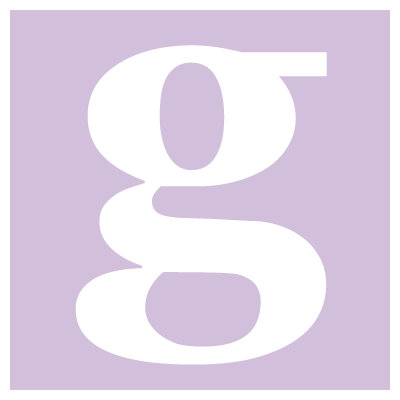 Avalisa Letter - Lower Case 'g' Stretched Wall Art