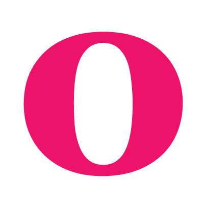 Avalisa Letter - Lower Case 'o' Stretched Wall Art