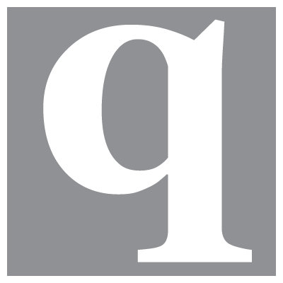 Avalisa Letter - Lower Case 'q' Stretched Wall Art
