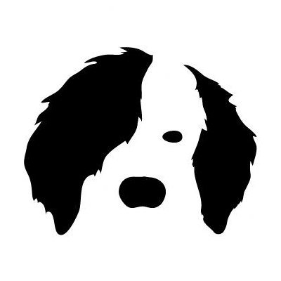 Avalisa Animal Face - Dog Stretched Wall Art