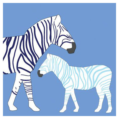 Avalisa Animal - Zebra Stretched Wall Art