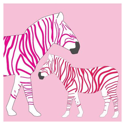 Avalisa Animal - Zebra Stretched Wall Art