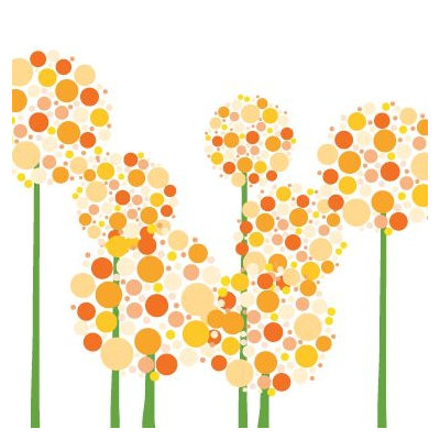 Avalisa Imagination - Allium Stretched Wall Art