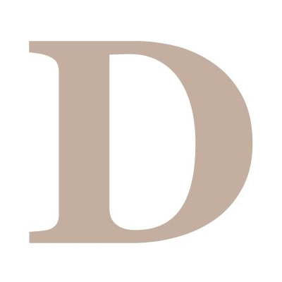 Avalisa Letter - Upper Case 'D' Stretched Wall Art
