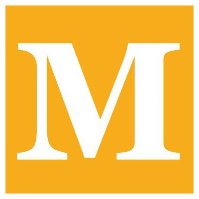Avalisa Letter - Upper Case 'M' Stretched Wall Art