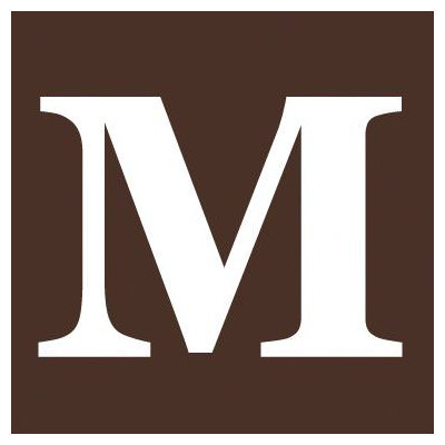 Avalisa Letter - Upper Case 'M' Stretched Wall Art