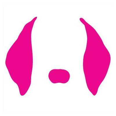 Avalisa Animal Face - Floppy Ears Stretched Wall Art