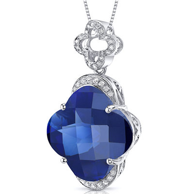 Oravo Lilly Cut Gemstone Pendant