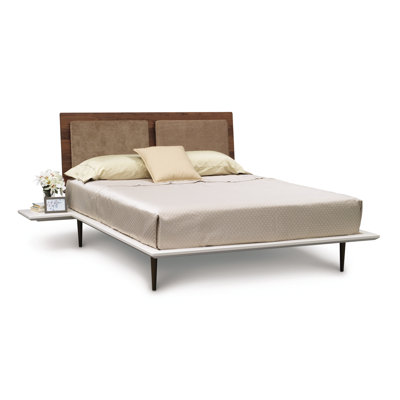 Click To Image : Mimo Bed with Upholstered Microsuede Headboard by Copeland Furniture Now