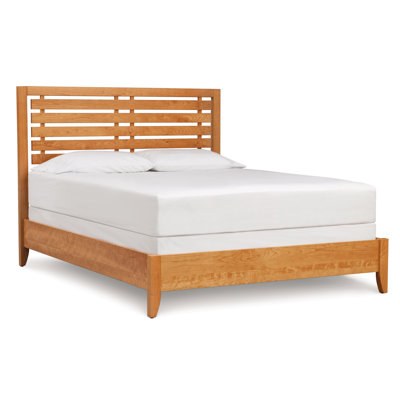 Dominion Bed with Slat Headboard by Copeland Furniture -image