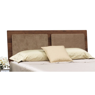 Mimo Bed with Upholstered Fabric Headboard by Copeland Furniture -image