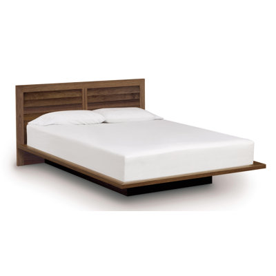 Moduluxe Bed with Louvered Headboard by Copeland Furniture -image