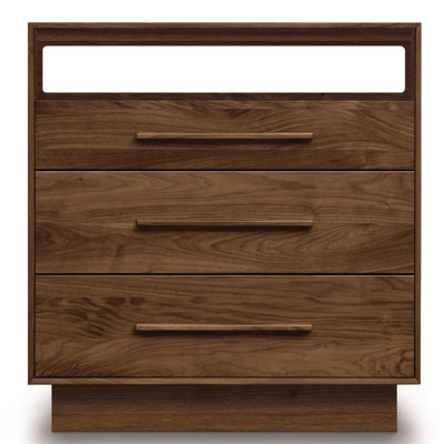 Moduluxe 3 Drawer Dresser with Media Oranizer by Copeland Furniture -image