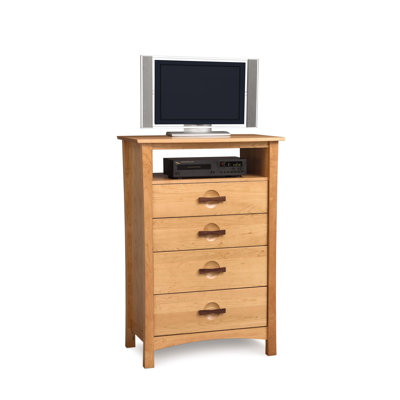 Berkeley 4 Drawer Chest with Media Organizer by Copeland Furniture -image