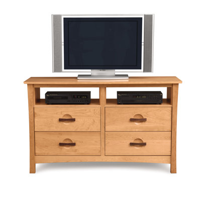 Berkeley 4 Drawer Dresser with Media Organizer by Copeland Furniture -image