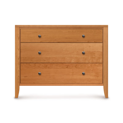Dominion 3 Drawer Chest with Overhanging Top by Copeland Furniture -image